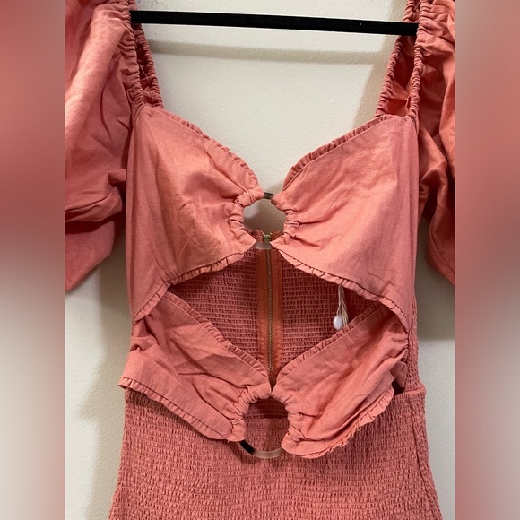 NWT V. Chapman Valerie Dress in Coral Apple‎ - 2 - Picture 4 of 13